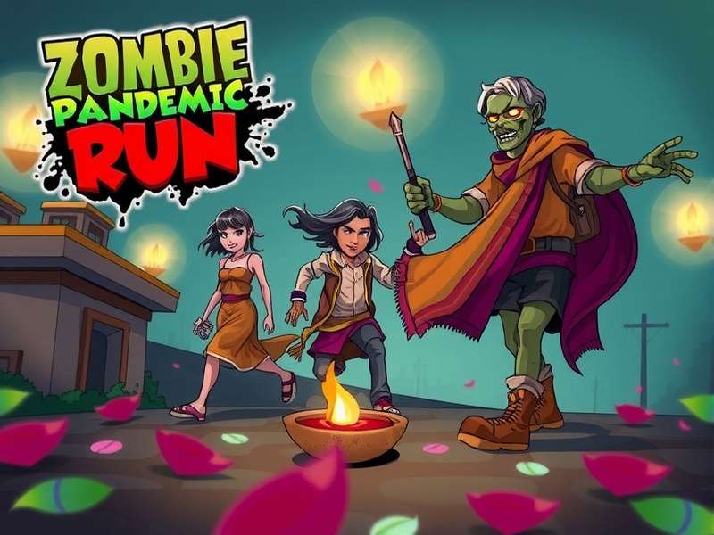 Celebrate Diwali in Zombie Pandemic Run Zombie Pandemic Run Diwali Event